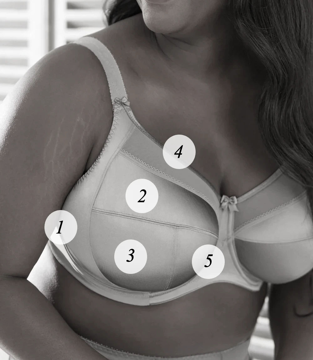 グラマーサイズ専用ブラ