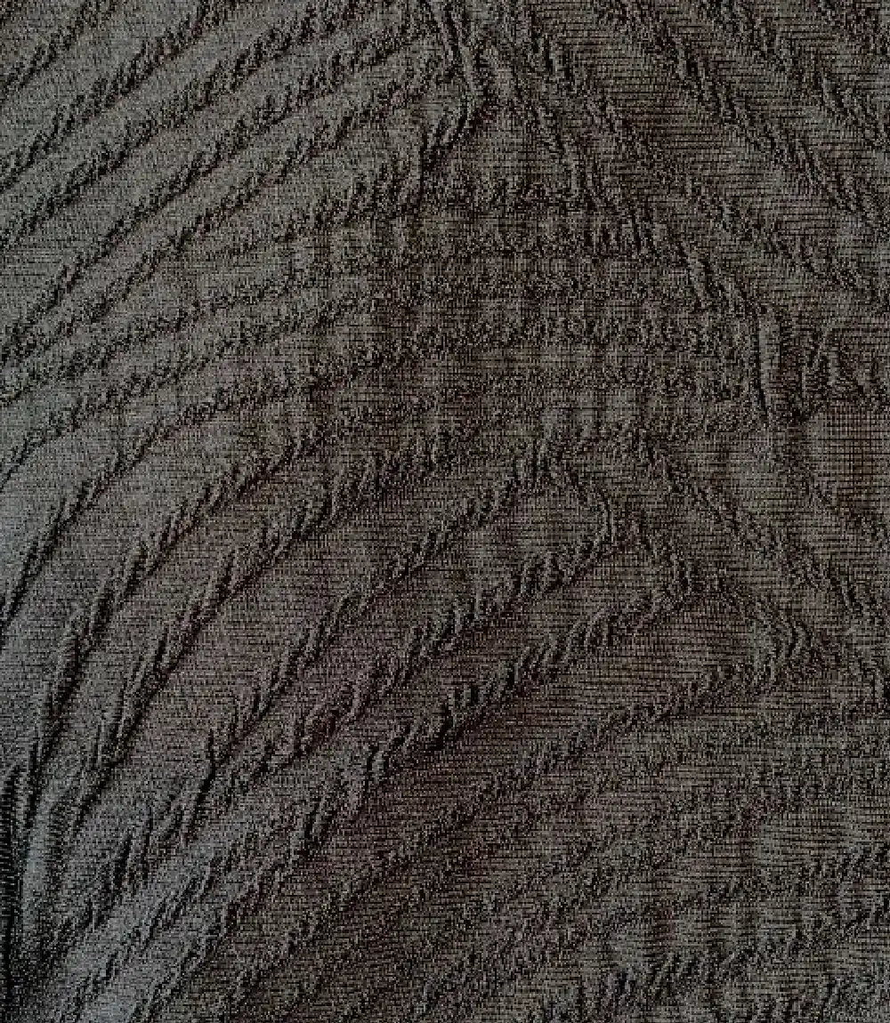 Ottawaシリーズ 波紋デザイン生地のクローズアップ